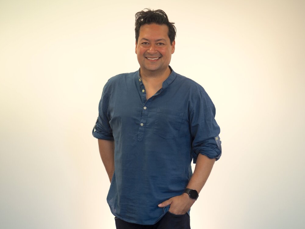 Portrait of stage and screen writer Nick Ahad, who tells us about how he came to write a short story for The Book of Bradford
