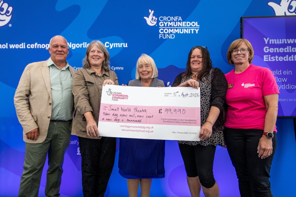Small World Theatre presented with £99,990 of new National Lottery funding