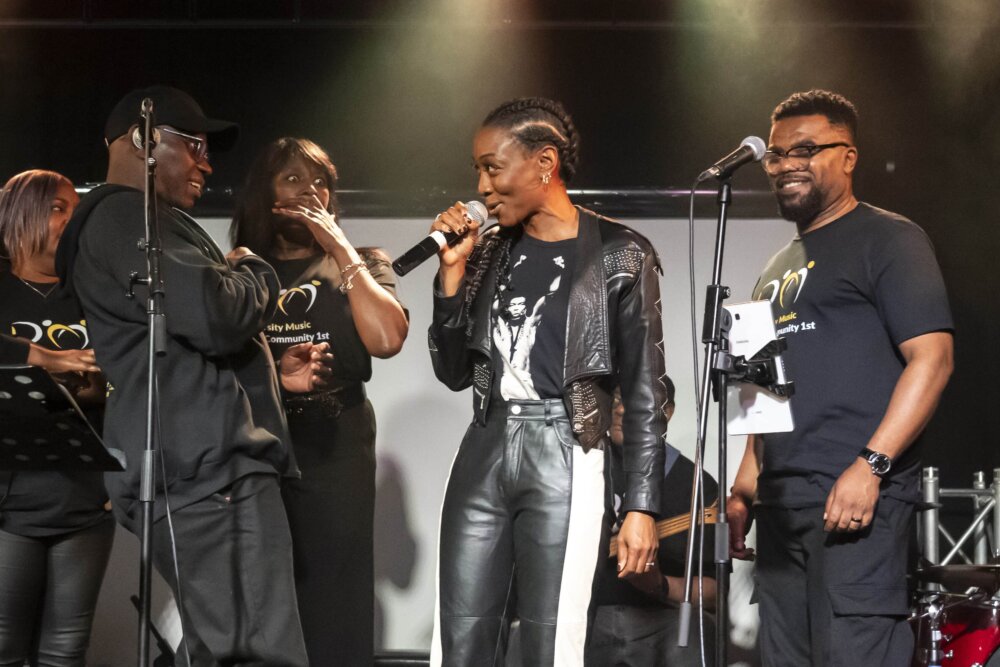 Beverley Knight with Diversity Music Community 1st