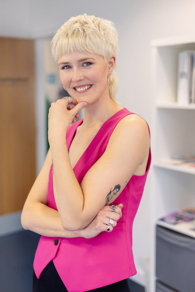Carys Roberts (picture courtesy of Smart Works Scotland)