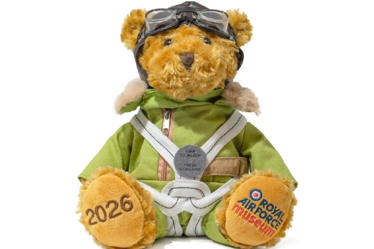 2026 Pilot Bear available from the RAF Museum Shop