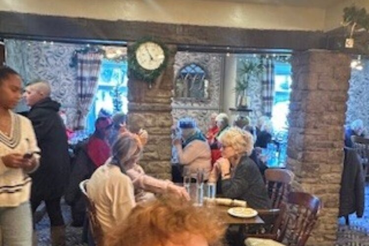 Picture relates to our Festive meal which we held at The Church House Inn.