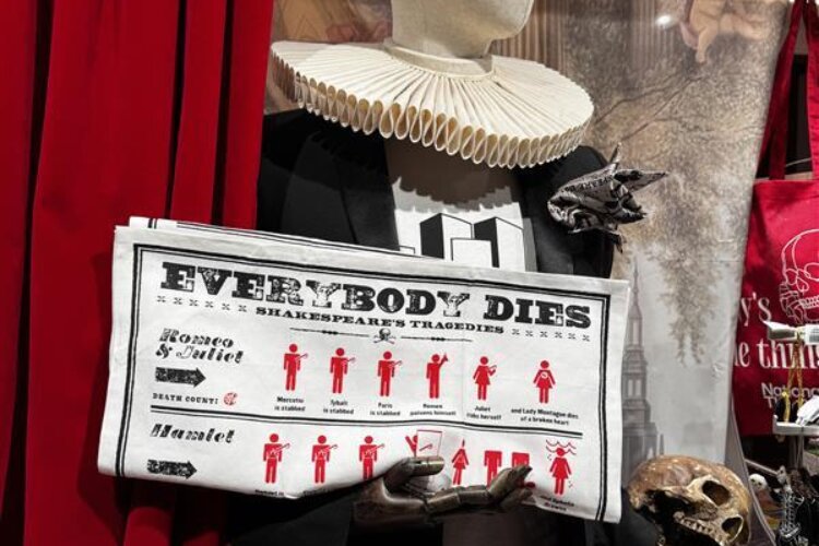 View of the National Theatre Shop