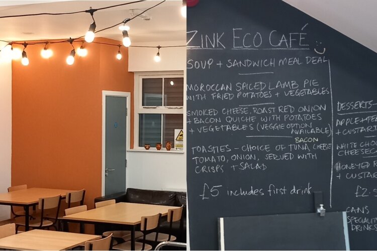 Typical menu at Zink HQ