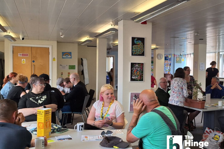 FREE Tea/Coffee & Toasty Treats - Find out more about The Hinge Centre!